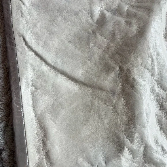 Agolde Two Tone 90s Leather Pants straight leg - Picture 8 of 15